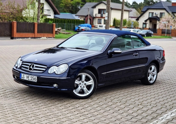 Mercedes-Benz CLK cena 28900 przebieg: 147000, rok produkcji 2005 z Gościno małe 742